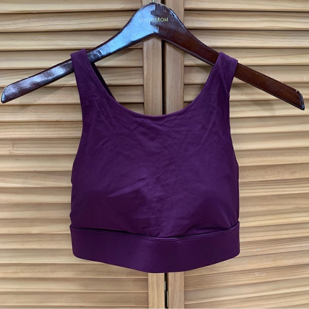 Fabletics Purple Sports Bra Small